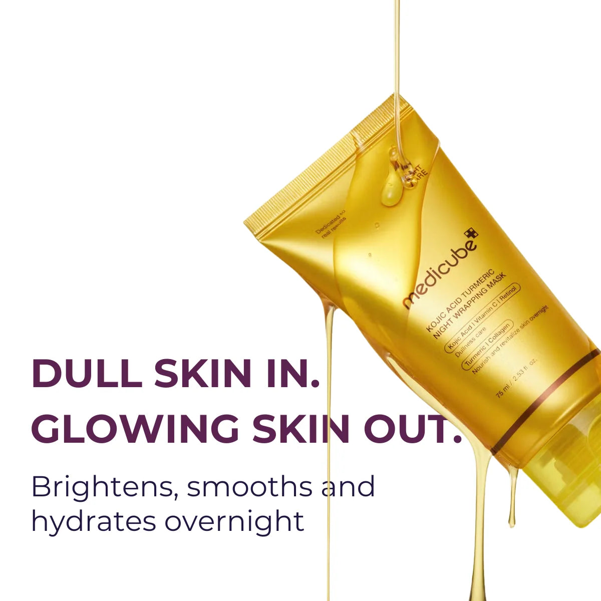 Medicube Kojic Acid Turmeric Night Wrapping Mask
