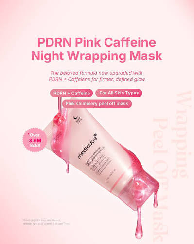 Medicube PDRN Pink Caffeine Night Wrapping Mask